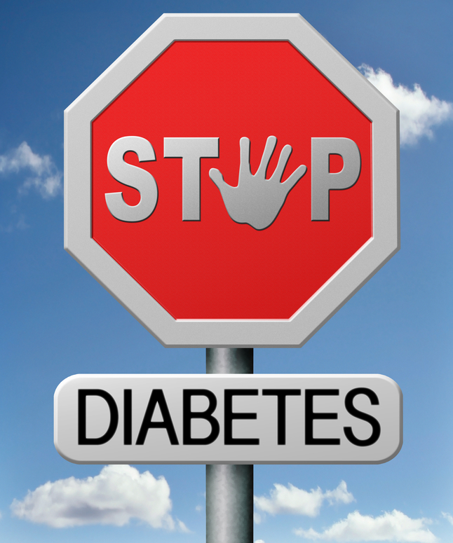 diabetes find causes  and sceen for symptoms of type 1 or 2 prevention by dieting or treath with medication